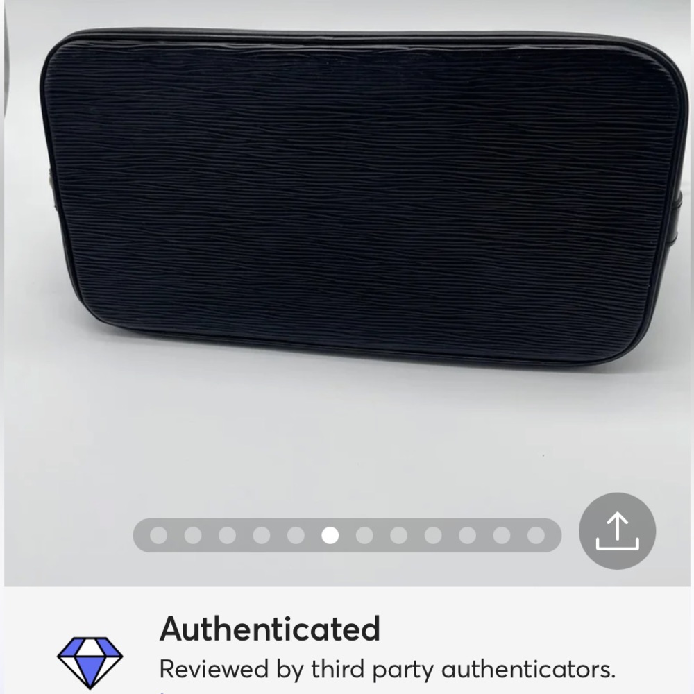 SOLD‼️Louis Vuitton Epi Alma black - Picture 4 of 10